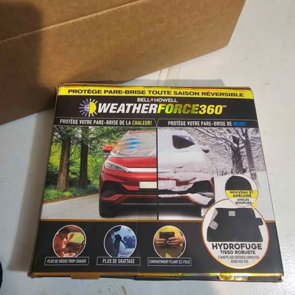 NEW Bell + Howell WeatherForce 360 Windshield Cover (All-Season)